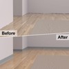 Peel and Stick Baseboard Trim, 4 Inch Rubber Baseboard Vinyl