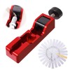 Zihvfzu Universal Spark Plug Gap Tool with 32 Blades Steel