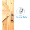 Heavy Duty Barn Door Handle Set, Large Rustic, for Gates