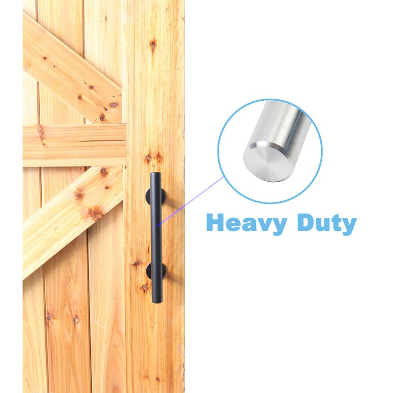 Heavy Duty Barn Door Handle Set, Large Rustic, for Gates