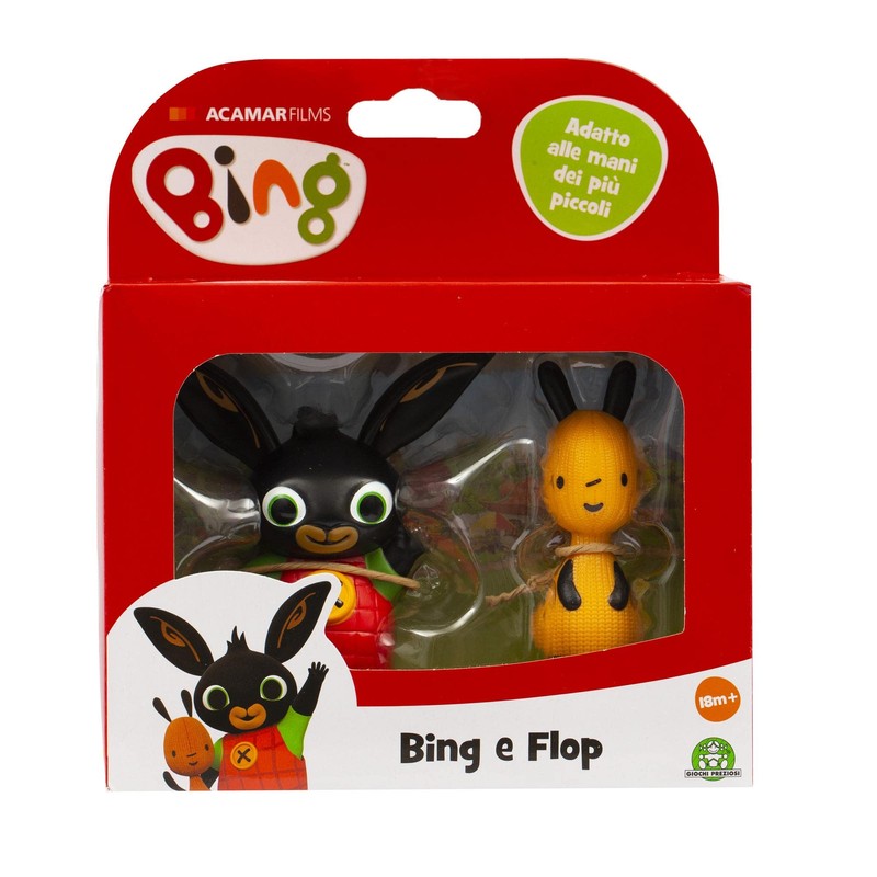 Giochi Preziosi Bing BNG10X01 BNG10X01 Mini Figures, Greetings and Smiling