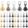 Elegaperma 30pcs Zipper Pulls Charms, Dog Paw Zipper Pull Charms,