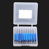 10Pcs box 3.175 Blue Plating Tungsten Steel Engraving Tool CNC