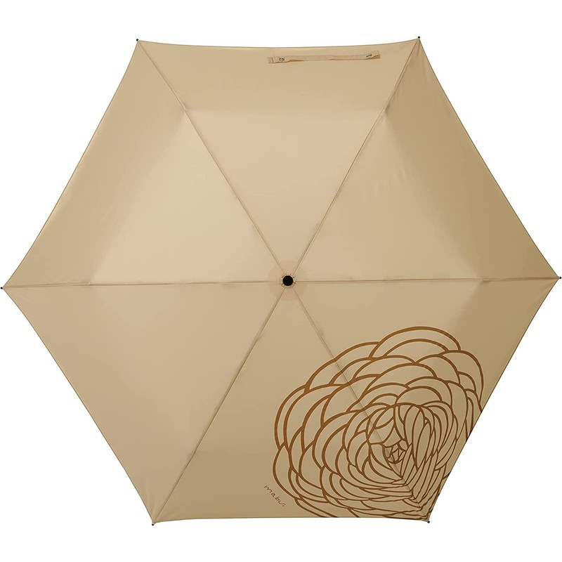 mabu SMV-41462 Women's Folding Umbrella, UV Protection, For Both Sunny