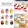 sourcing map 100 Pcs Cupcake Liners, Muffins Paper Baking Cups