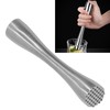 Stainless Steel Cocktail Muddler Food Grade Ergonomic One Piece Forging