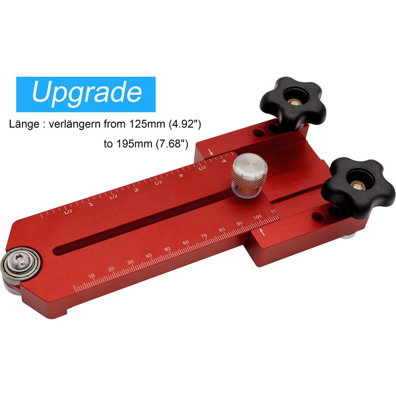 Extended Thin Rip Table Saw Device Circular Saw Rail Set,
