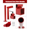 EXODIOS Upgrade Manual Tire Changer Duck Head Kit with Tire