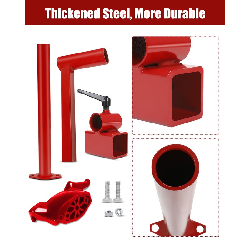 EXODIOS Upgrade Manual Tire Changer Duck Head Kit with Tire