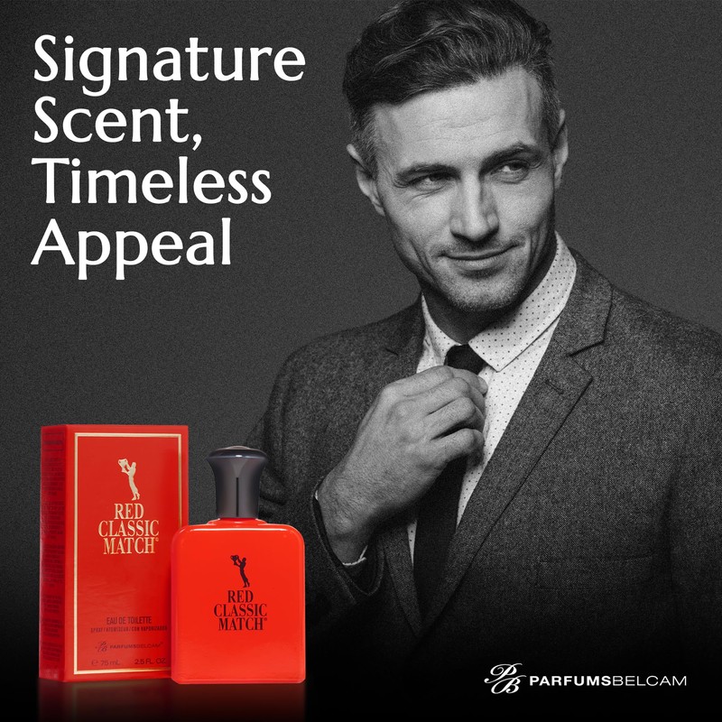 PB ParfumsBelcam Red Classic Match Eau de Toilette - Spicy