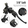 Aynaxcol 7/8'' 22mm Left Hydraulic Brake Master Cylinder with Handle