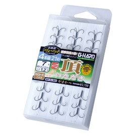 Gamakatsu Quattro Hook Value Pack G Hard Crest 4 Anchors 7 / Harris: 1.2 21 Pairs 60059