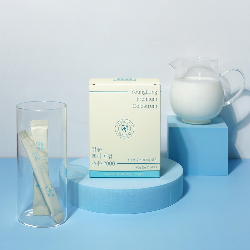 Yeonglong [4 month supply] Yeongrong Premium Colostrum 2000 [IgG 33%