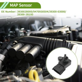 Partuto Manifold Absolute Pressure MAP Sensor for HYUNDAI ACCENT 1.4 1.6 2015-2019 No.393002B000 1 Pc