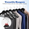 HOUSE DAY High-Grade Suit Hangers, Wide Shoulder Wooden Hangers with