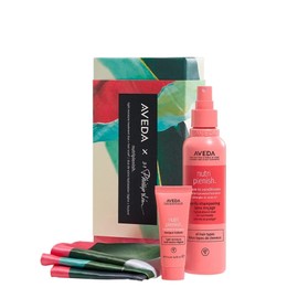 Aveda Nutriplenish Light Moisture Treatment Duo + Hair Scarf-New in gift Box