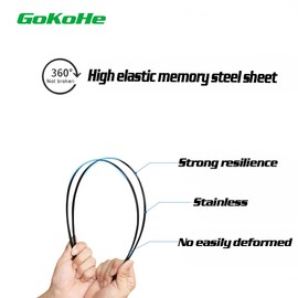 GoKoHe 21" + 19" Windshield Wiper Blades for Honda Civic Insight 2001-2005 Nissan 370Z 2009-2020 Volkswagen Golf 1993-2006 Quality Premium All-Seasons Durable Stable set of 2 front windscreen wiper