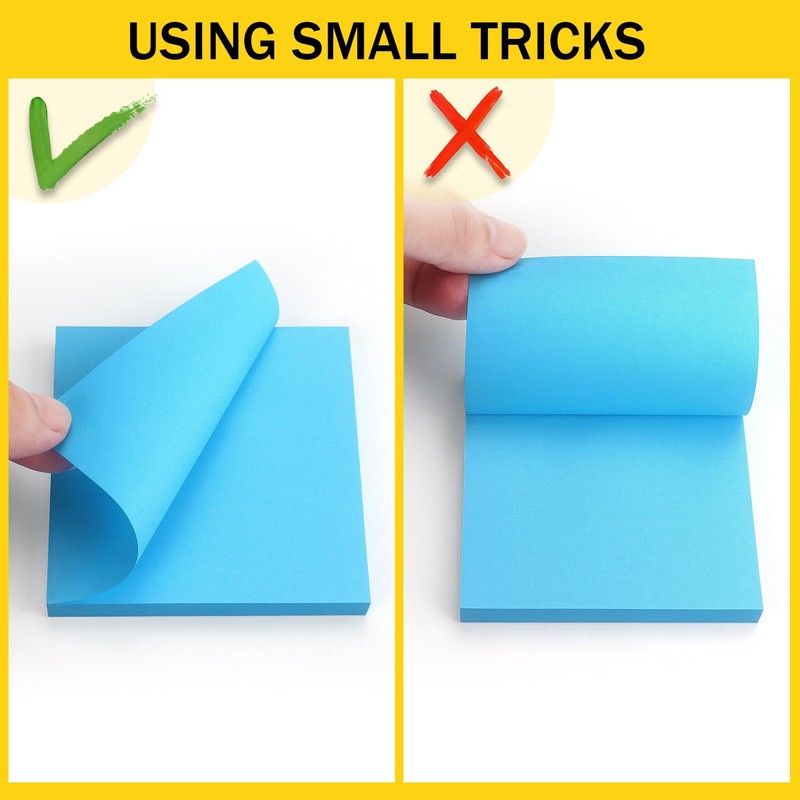 Eastern Wolf 8 Pads Sticky Notes 3x3 Self-Stick Notes 8