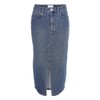 Noisy may Women's Skirt, Medium blue (medium blue denim)