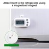 Lotvic 4 Pack Fridge Thermometer, Freezer Digital Refrigerator Thermometer with