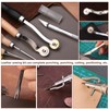 Yizzvb Stitching Pony, Leather Stitching Pony Clamp-Table Desktop Pony Horse