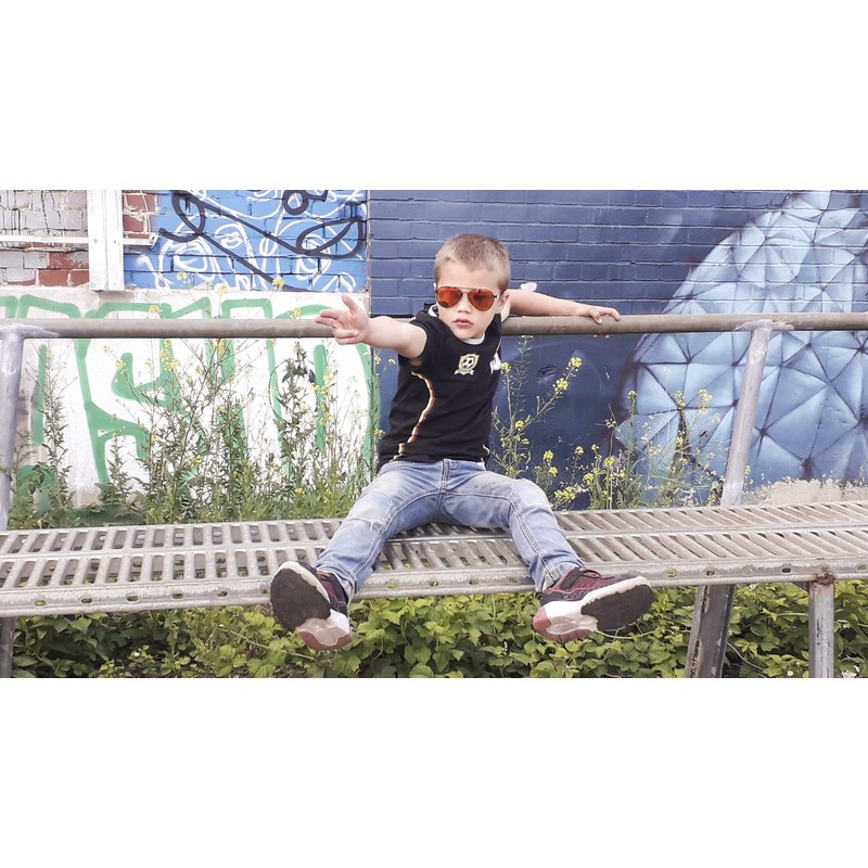 ActiveSol Kids Iron Air Glasses orange/verspiegelt One Size