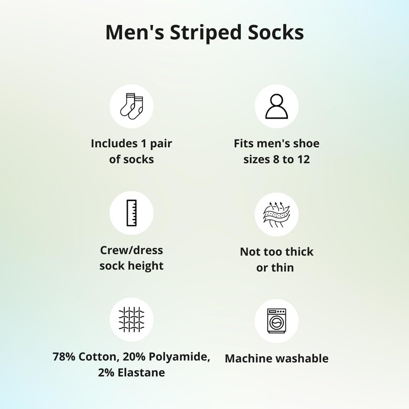 tiemart Men's Socks (Hot Pink and Orange Striped)