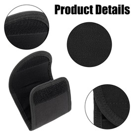 BDKMMS 2Pcs Glove Pouches, Portable Nylon Glove Holders for Firefighter Police EMS EMT Paramedic First Responders