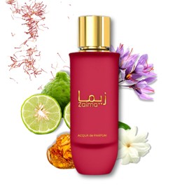 SAIF AL FARES Zaima - Elegant Acqua de Parfum for Women | Long Lasting & Non-Alcoholic Fragrance | Spicy Woody Sweet Arabs Perfume 1.69 Fl. Oz.