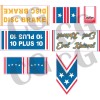amf,evel knievel Evel Knievel Bicycle AMF 10 SPEED Bicycle Decal