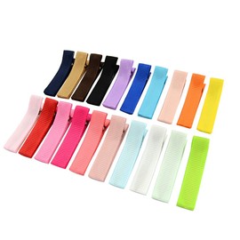 inSowni 20 Pack 1.8" Fully Lined DIY Alligator Hair Clips Barrettes for Baby Girls Toddlers