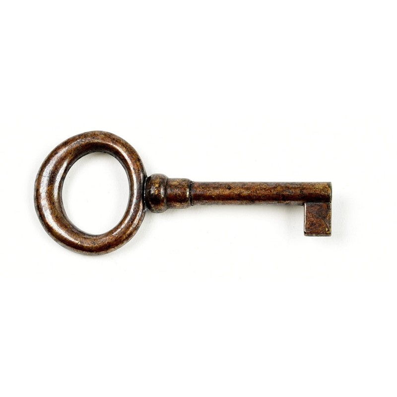 Furniture Key Antique Style Furniture Burnished Replacement Key Blank Patina