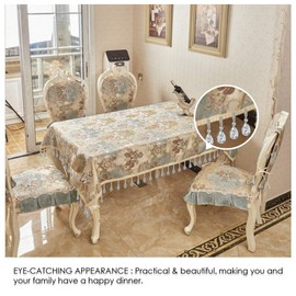 Keadic 10Pcs Tablecloth Weights Transparent, Crystal Glass Teardrop Prisms Pendant Tablecloth Weights Kit,Tablecloth Clips Table Clips with Clips for Indoor Outdoor Home Kitchen Wedding Party Picnic