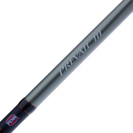 PENN Prevail III 7' Inshore Spinning Rod; 1-Piece Fishing Rod, 24 Ton, 100% Graphite Construction, Durable Stainless Steel Guides