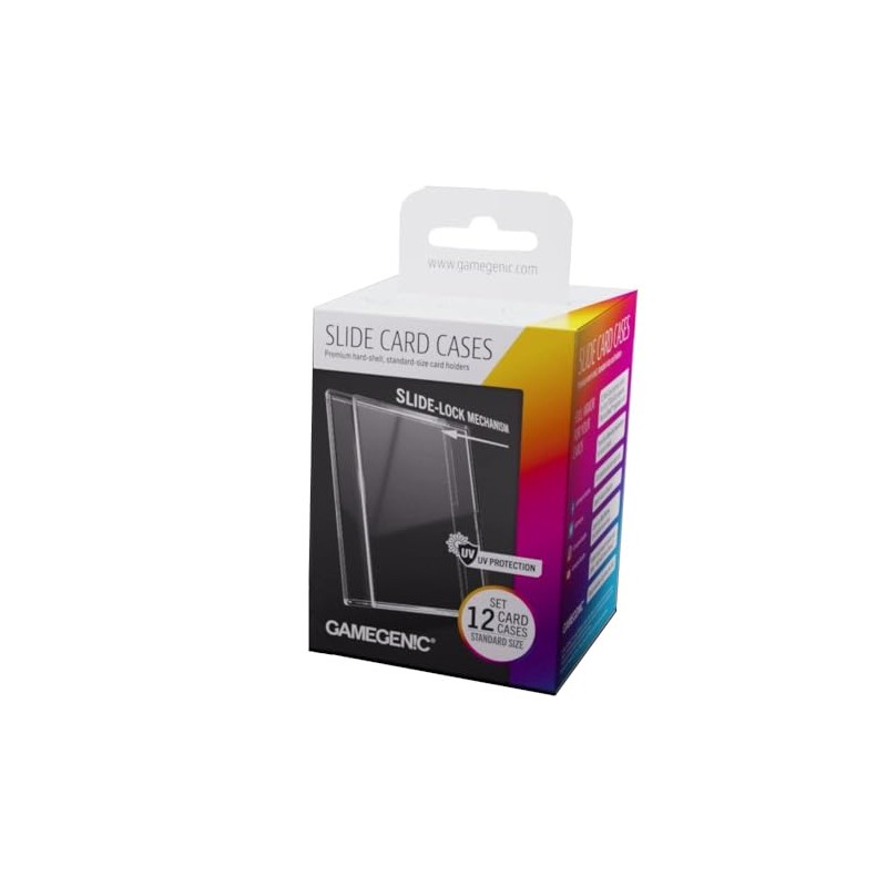 Gamegenic Slide Card Cases - Premium Hard-Shell Card Holders with
