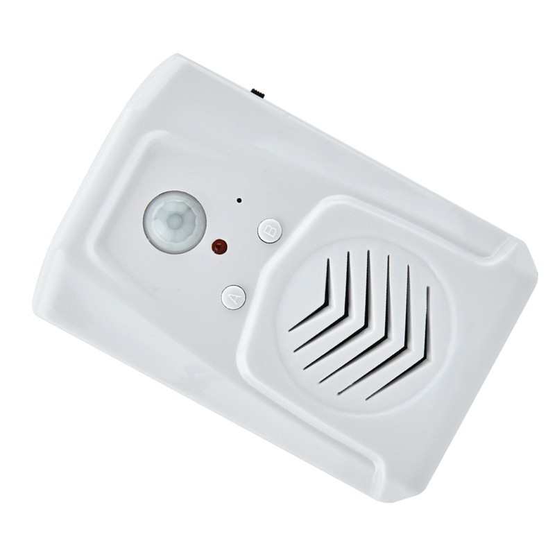 USB/Battery Powered Motion Sensor Alarm MP3 Audio Player Infrared Induction