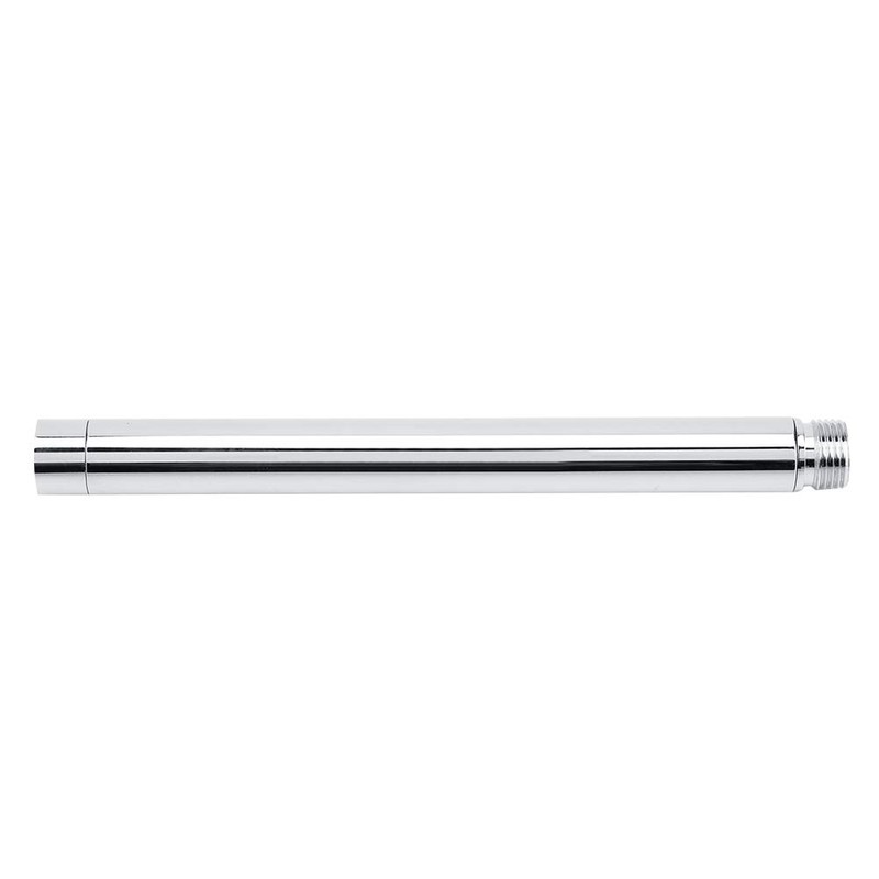 Shower Extension Tube, 8inch Round 201 Stainless Steel Bathroom Accessory