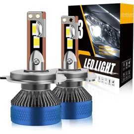 H4 HB2 9003 LED Faros para Carro, 160W 26000LM