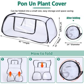 Garden Rows Accelerator Plants Cover,Garden Covers for Raised Beds,Freeze Protection Greenhouse Cover for Raised Garden Beds Protecting Seedlings Fruits Vegetable Rows (White)