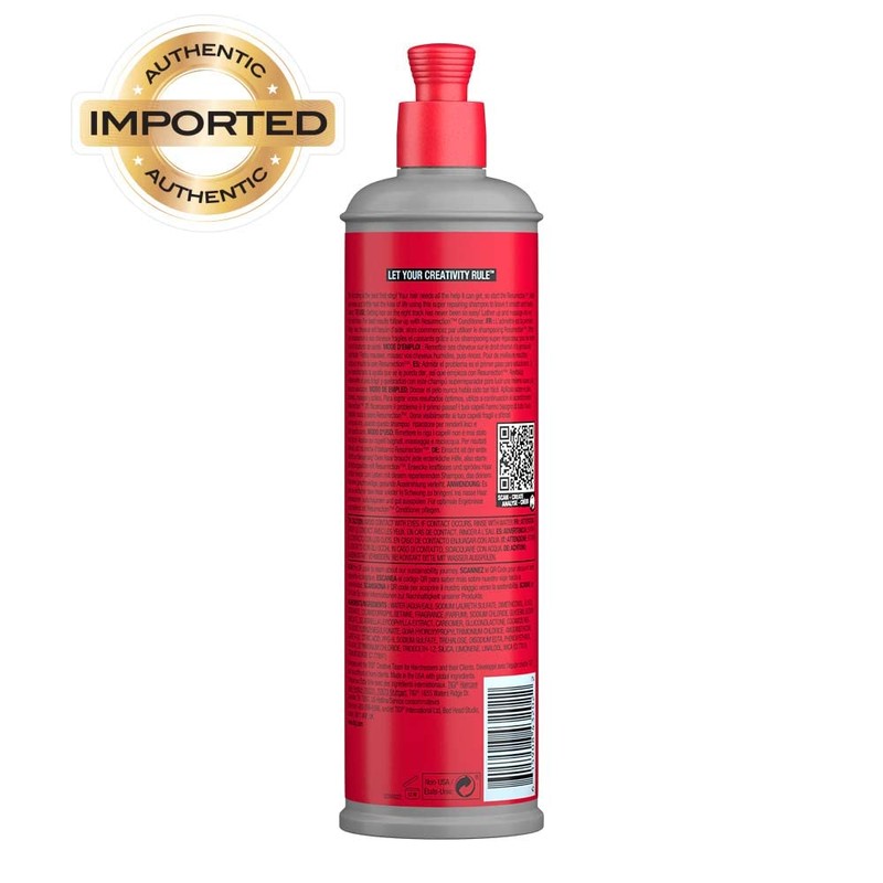 Tigi Resurrection Bed Head Repairing Shampoo 400 ml
