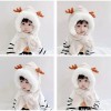 K&H Gorro Bufanda Niños Invierno Frio Orejas Reno Bebe Premium