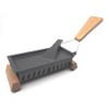 Cilio Formaggio Raclette, 7.5" x 3.5", Black