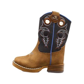 Twister Western Boots Boys Ben TPR Outsole Zip 4 Infant Navy 443001202