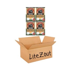 Plant Based Classic Flapjack Mix, 18 Ounces, Bundle, 4 Packs, by Litezout