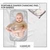 Hamur Home Portable Changing Mat Waterproof 40 x 70 cm