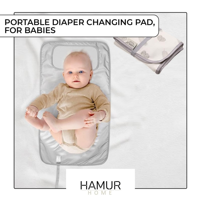 Hamur Home Portable Changing Mat Waterproof 40 x 70 cm