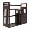 Bamboo Bookshelf, Desktop Organizer Office Desk Rack Storage Shelves, with