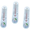 LIOOBO Termómetro Ambiental y Diseño Moderno Medición Precisa de Temperatura