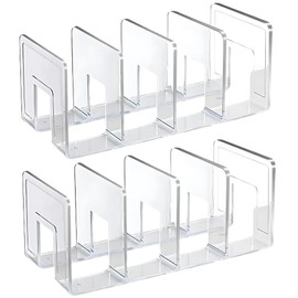 ARESACHI Bookends Bookstand Bookshelf Divider Textbook Bag Set of 2