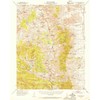 YellowMaps Mt Pinchot CA topo map, 1:62500 Scale, 15 X